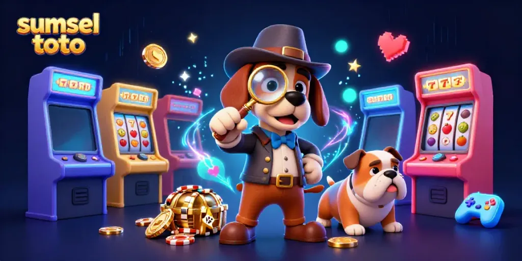 Engage in thrilling games with sumsel toto in an animated casino adventure.