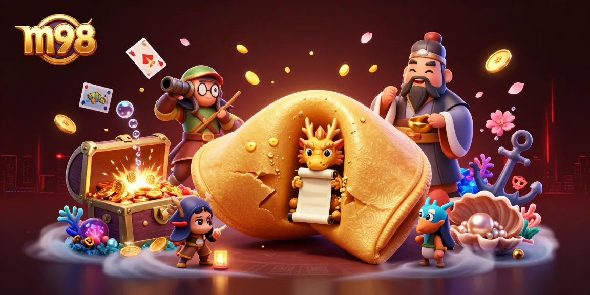 Experience the magical m98 casino adventure with golden treasures and dynamic gaming elements.